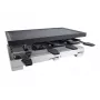 Steba RC 68 - raclettegrilli - 1,2 kW - musta/ruostumaton teräs