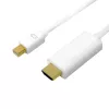 Mini DisplayPort - HDMI 4K, valkoinen, 1 m