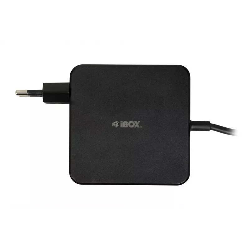 iBOX IUZ100TC yleislaturi kannettavalle tietokoneelle, USB-C Power Delivery 100 W, E-mark-siru