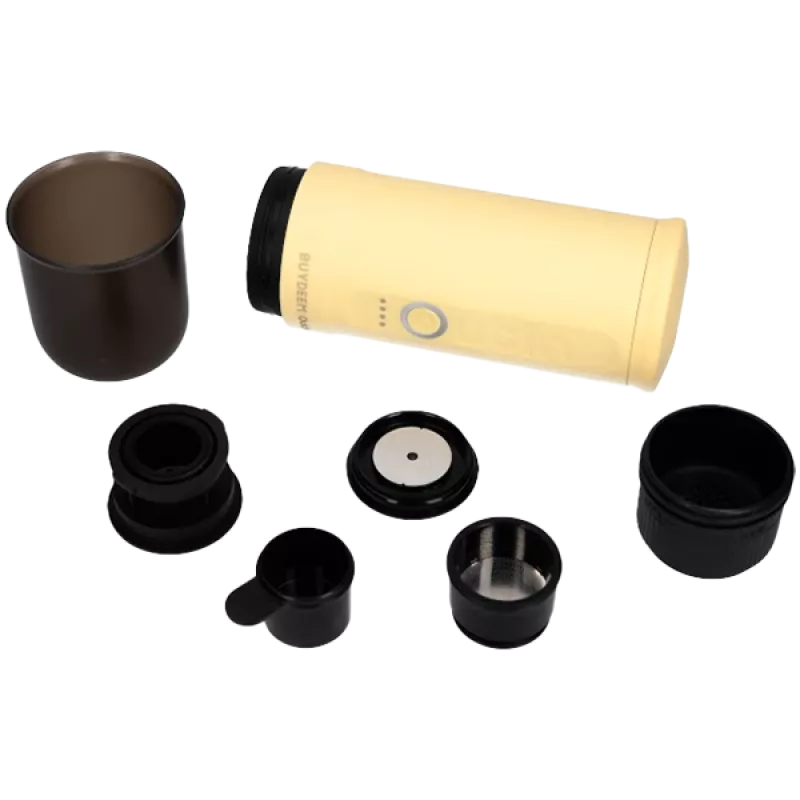 BUYDEEM Nano -espressokeitin, malli OTEM-01, väri Mellow Yellow