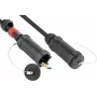 AOC hybridi suurnopeus HDMI 2.0b, teräsvahvistettu, 4K @60Hz, 18 GBit/s, musta, 50m, PYTHON Series (AOC-HP2050)