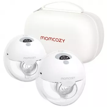 Momcozy M5 kaksinkertainen rintapumppu harmaa, 160 ml