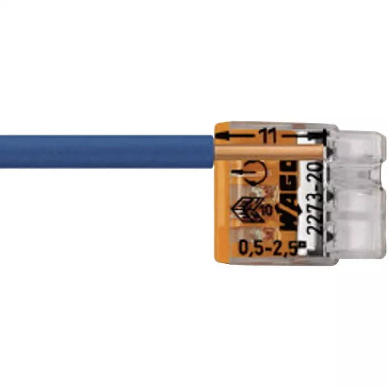 Wago liitinsilta 4-napainen 0,5–2,5 mm² 24 A 400 V