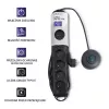 Ylijännitesuoja Qoltec 50171 musta 7 AC-pistorasiaa 230V 1,5m