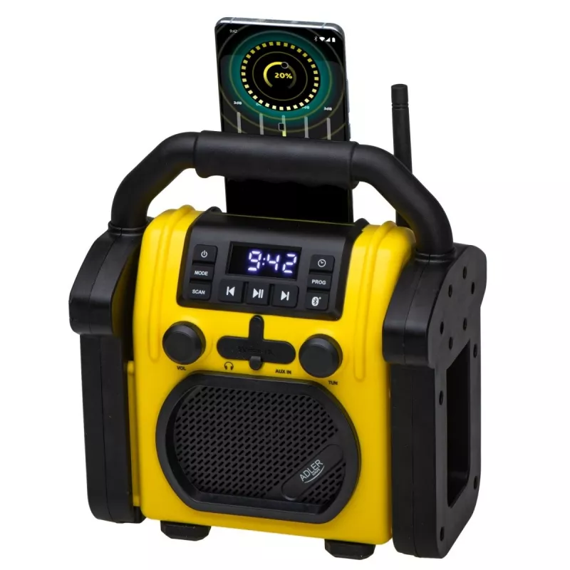 Työmaaradio Bluetoothilla - IPX 54 Adler Adler