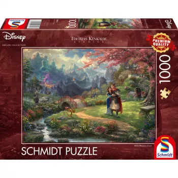 Thomas Kinkade Studios: Disney - Mulan, palapeli 1000 palaa