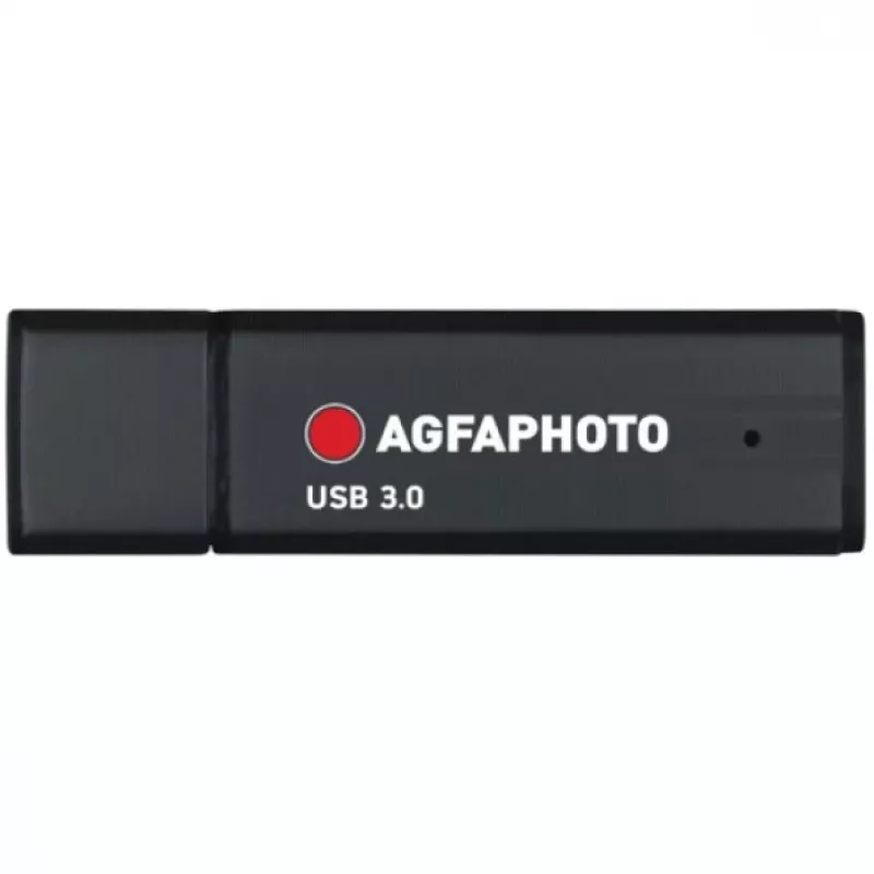 AgfaPhoto USB-muistitikku 3.0 - USB-muistitikku - 32GB - musta (10570)