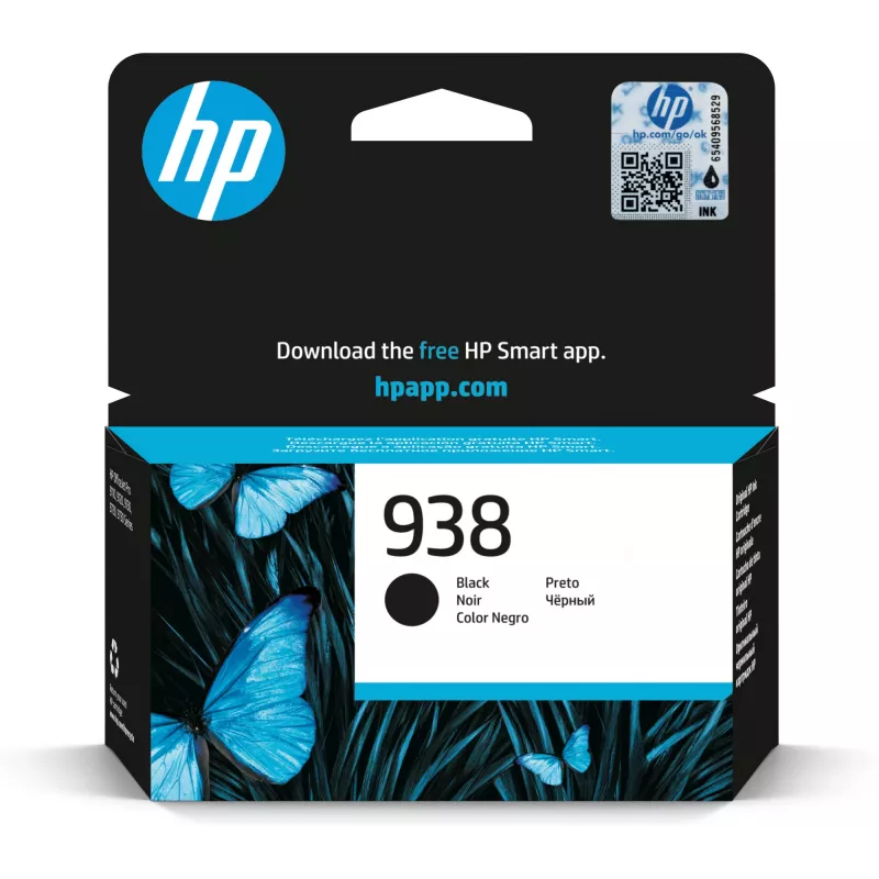 Patruuna HP Ink 4S6X8PE 938 musta
