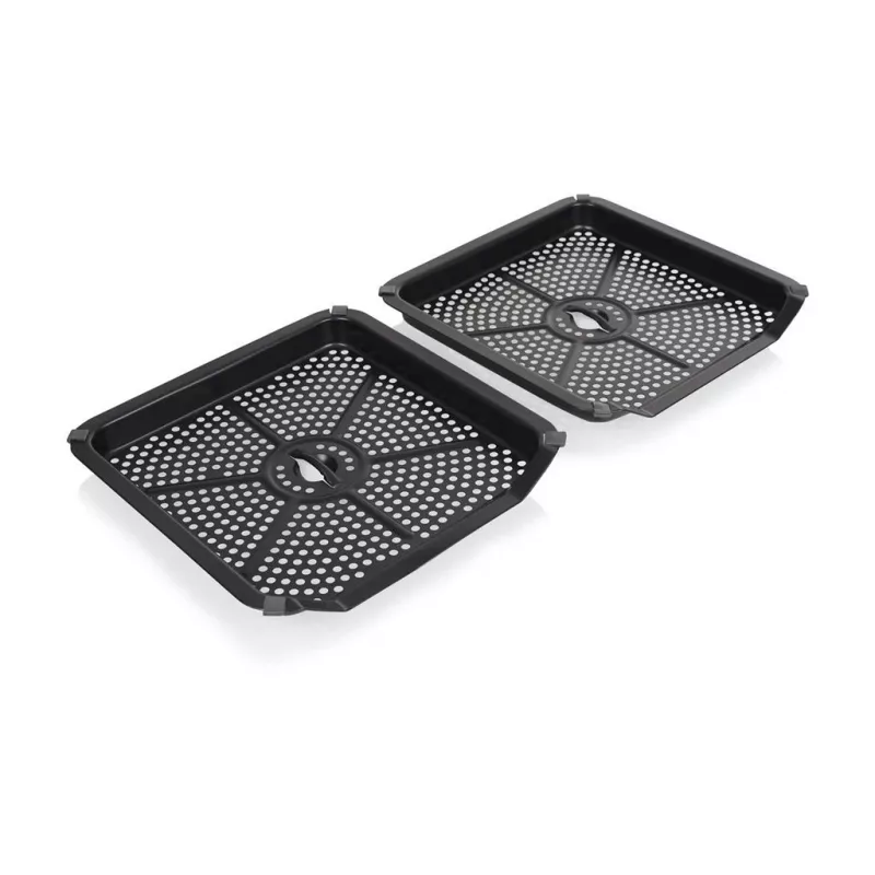 Princess Double Stack -kiertoilmakypsennin | 182490 | teho 3000 W | tilavuus 11,2 l | musta