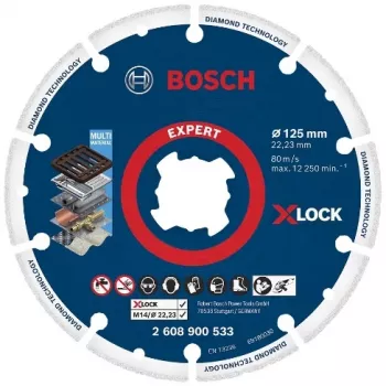 Bosch 2 608 900 533 kulmahiomakoneen lisävaruste -katkaisulaikka