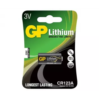 Kertakäyttöparisto GP Batteries litium CR123A