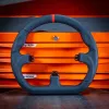 Asetek SimSports GT Rim - Closed D, nahka - musta