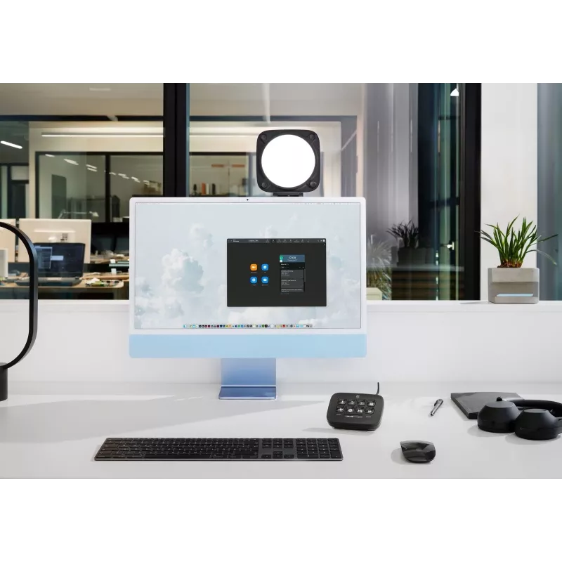 Elgato Key Light Neo 10LAJ9911 LED-paneeli, USB-C, musta