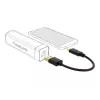 DeLOCK USB-latauskaapeli Type-A USB Type-C 15 cm musta