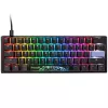 Ducky One 3 Classic musta/valkoinen Mini -pelinäppäimistö, RGB-LED - MX-Speed-hopea (US) (DKON2161ST-PUSPDCLAWSC1)
