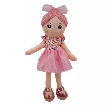 TULILO Julia kangasnukke 35 cm, pehmeä kangaslelu lapsille