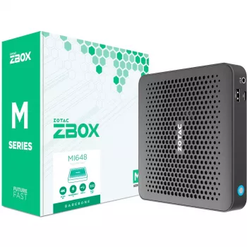 Zotac ZBOX edge MI648 0,64L-PC musta i5-1340P 1,9 GHz