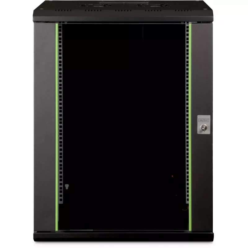 Seinäasennusteline Digitus DN-19 16-U-SW