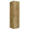 Topeshop SD-50 ARTISAN KPL makuuhuoneen vaatekaappi 5 hyllyä 1 ovi tammi