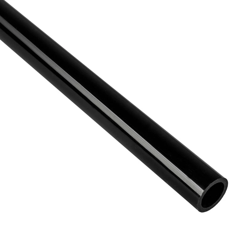 Bitspower Crystal Link Tube putki 16/12 mm, 1000 mm, musta