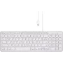 Perixx PERIBOARD-213 DE W USB-näppäimistö saksa, QWERTZ valkoinen (11960)