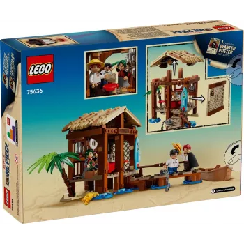 LEGO rakennussarja One Piece 75636 tuulimyläkylän mökki, 299 osaa, 3 minifiguuria, 8+ vuotta