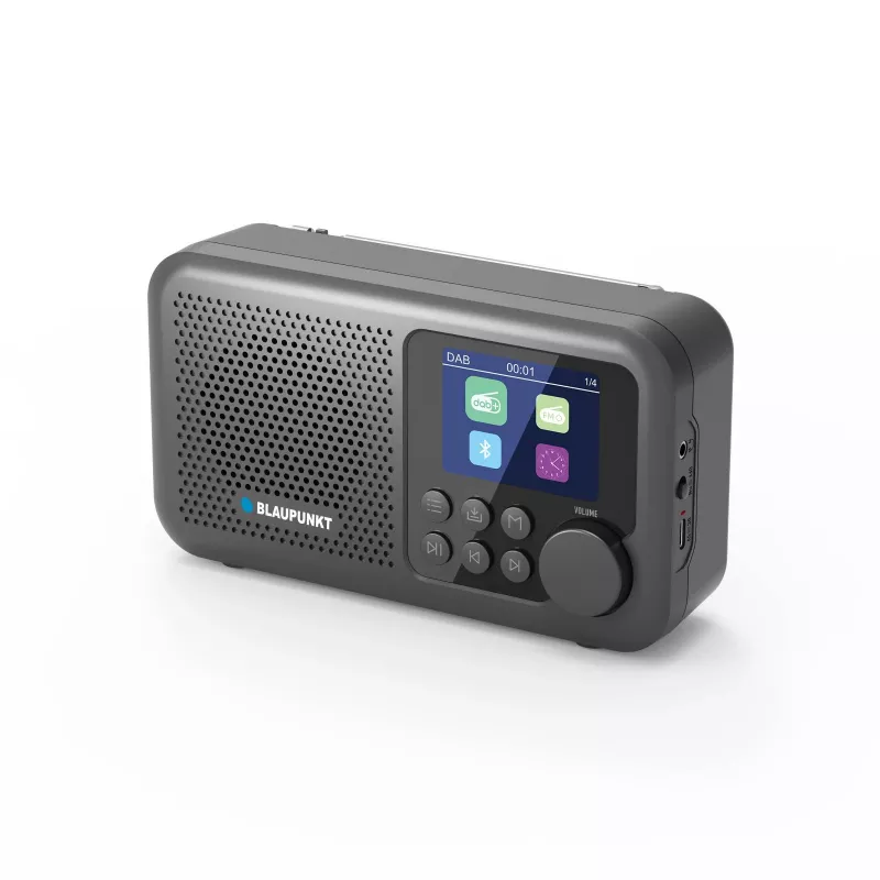 Blaupunkt DR8BK kannettava radio, musta