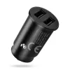 everActive CC-25C autolaturi, 2x USB 12 W, USB-C-kaapelilla