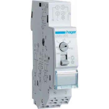 Hager EMS005 - 230 V - 16 A - S-Type - 1 moduuli - IP20 - -10 - 55 °C
