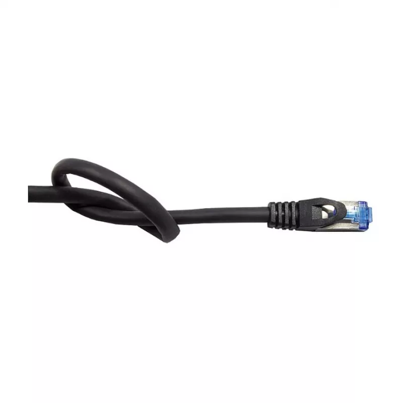 Good Connections Cat.6A patch-kaapeli SmartFLEX HF musta 15 m