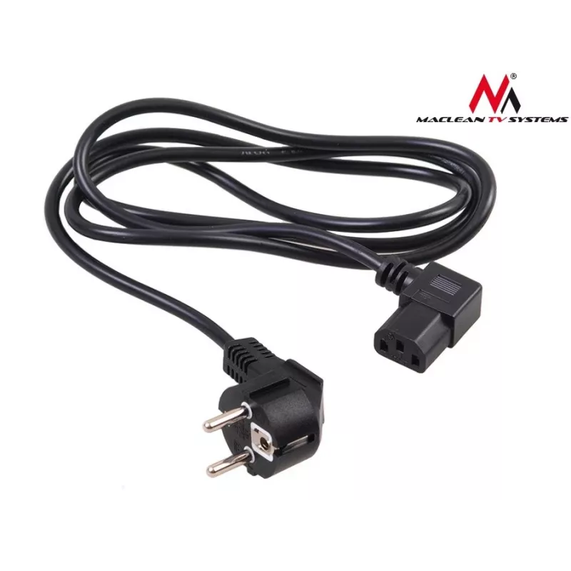 Virtakaapeli kulmikas 3-napainen pistoke 3M MCTV EU-803