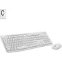 Logitech MK295 hiljainen näppäimistö & hiiri -sarja, valkoinen, langaton USB-vastaanottimella, sveitsiläinen asettelu, 920-009872