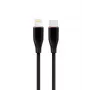 Lightning-kaapeli GEMBIRD CC-USB2S-CM8PM-1.5M-BK, 1,5 m