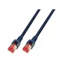 EFB-Elektronik RJ45 verkkokaapeli Cat.6 S/FTP LSZH musta 3m Valmistaja: EFB Elektronik (K5515.3)