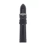 Nahkaranneke Zeppelin 9L0413CN2220 musta 22 mm