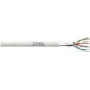 LogiLink EconLine - bulk-kaapeli - 100 m - SFTP, PiMF - CAT 6 - vankka - harmaa