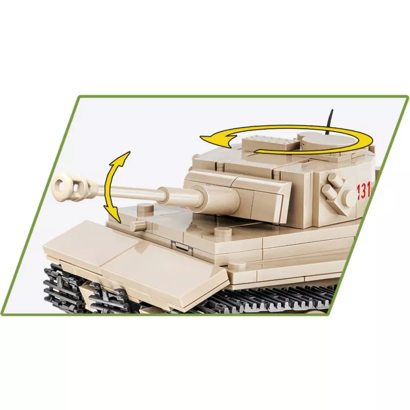 Cobi 1:48 mittakaava PzKpfw VI Tiger 131 rakennussarja