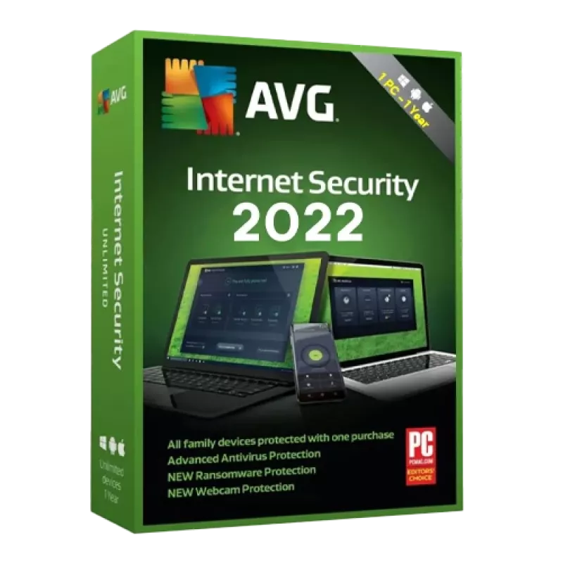 AVG Internet Security | 1 PC | 1 vuosi (vain Windows)