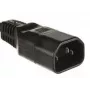Microconnect C14PLUG verkkoadapteri C14 musta