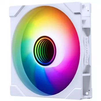 Phanteks M25 Gen2 140 mm PWM D-RGB Reverse-Blade -kotelotuuletin - valkoinen