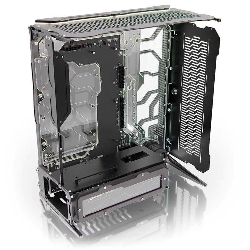Singularity Computers Spectre Integra-M Mid Tower Elite Dark - musta