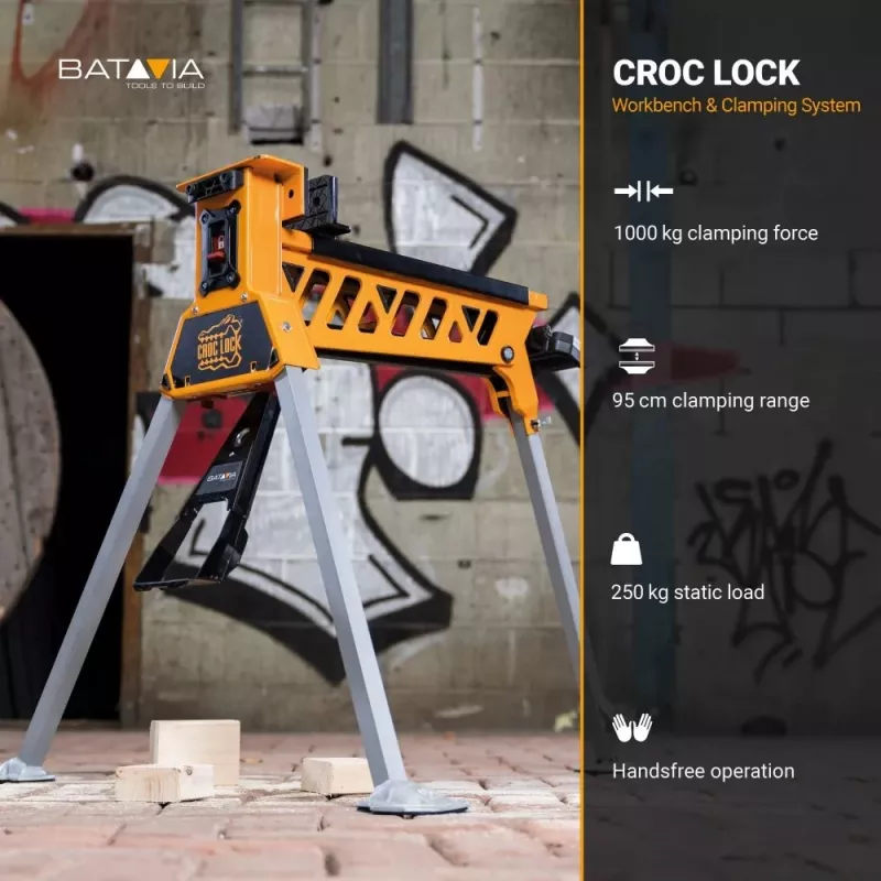 Batavia B.V. | Croc Lock työpöytä ja kiinnitysasema