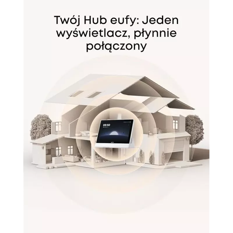 Kodin turva-assistentti Anker Eufy T87A03W1 älylaite musta/valkoinen