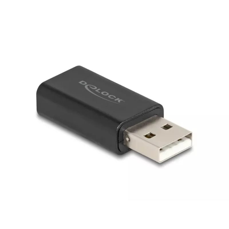 DeLOCK kaapeliadapteri USB 2.0 Type-A 3,5 mm 4-napainen musta 68001