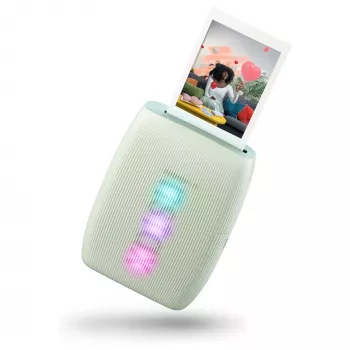 Pikakuvatulostin Fujifilm Instax Mini Link3 Sage vihreä — 800×600 DPI, tulostaa 6,2×4,6 cm, Bluetooth, 0,21 kg