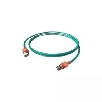 Easylan CS1OAADAD0030 RJ45-verkkokaapeli, verkkokaapeli CAT 6a S/FTP 3 m harmaa LED-valolla 1 kpl