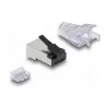 DeLOCK RJ45-modulaariliitin Cat.6 50 kpl sarja kestävällä lukitusvivulla