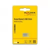 USB-muistitikku DeLOCK 128GB USB Type-A 3.2 Gen 1 metallikotelo
