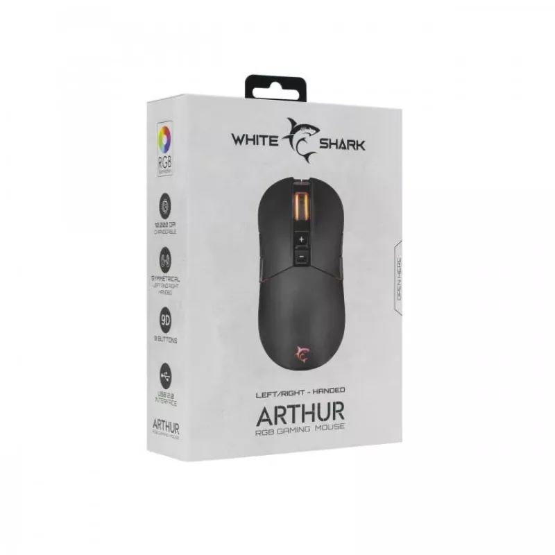 Hiiri White Shark ARTHUR USB Type-A