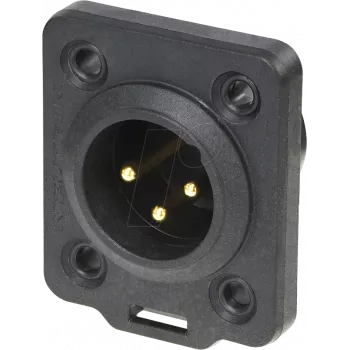 Neutrik NC3MDX-TOP johdinliitin XLR musta (NC3MDX-TOP)